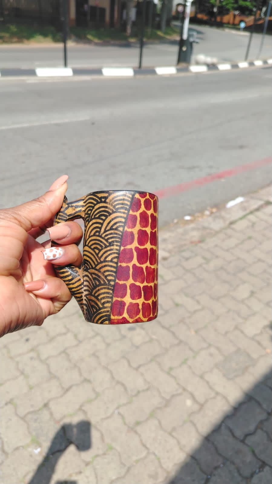 Wooden cup